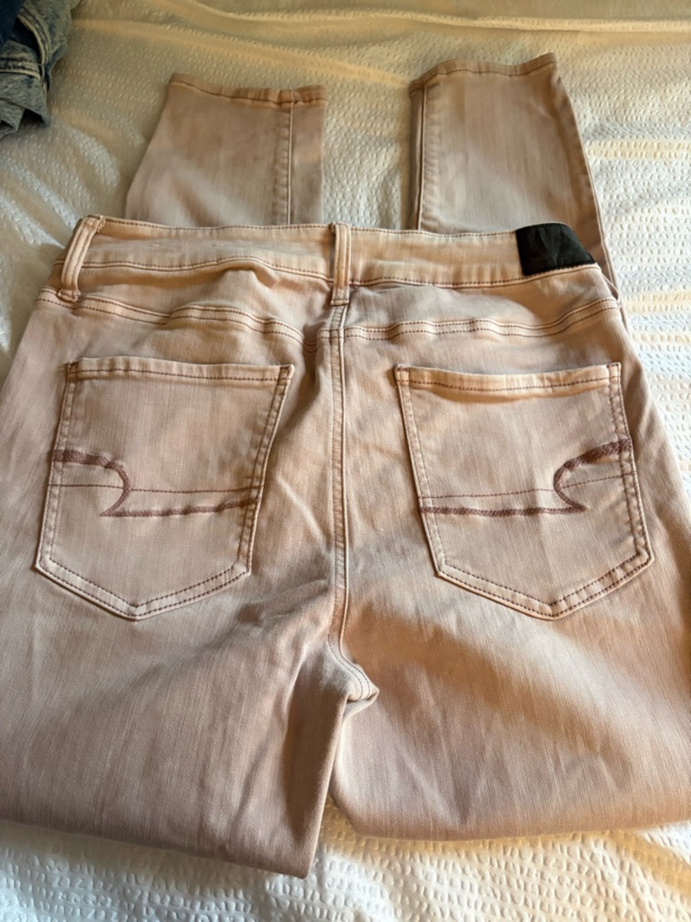 Women’s Light Pink Stretch Jeans - American Eagle